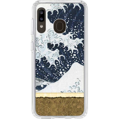Hokusai The Great Wave off Kanagawa Galaxy A20 Clear Case